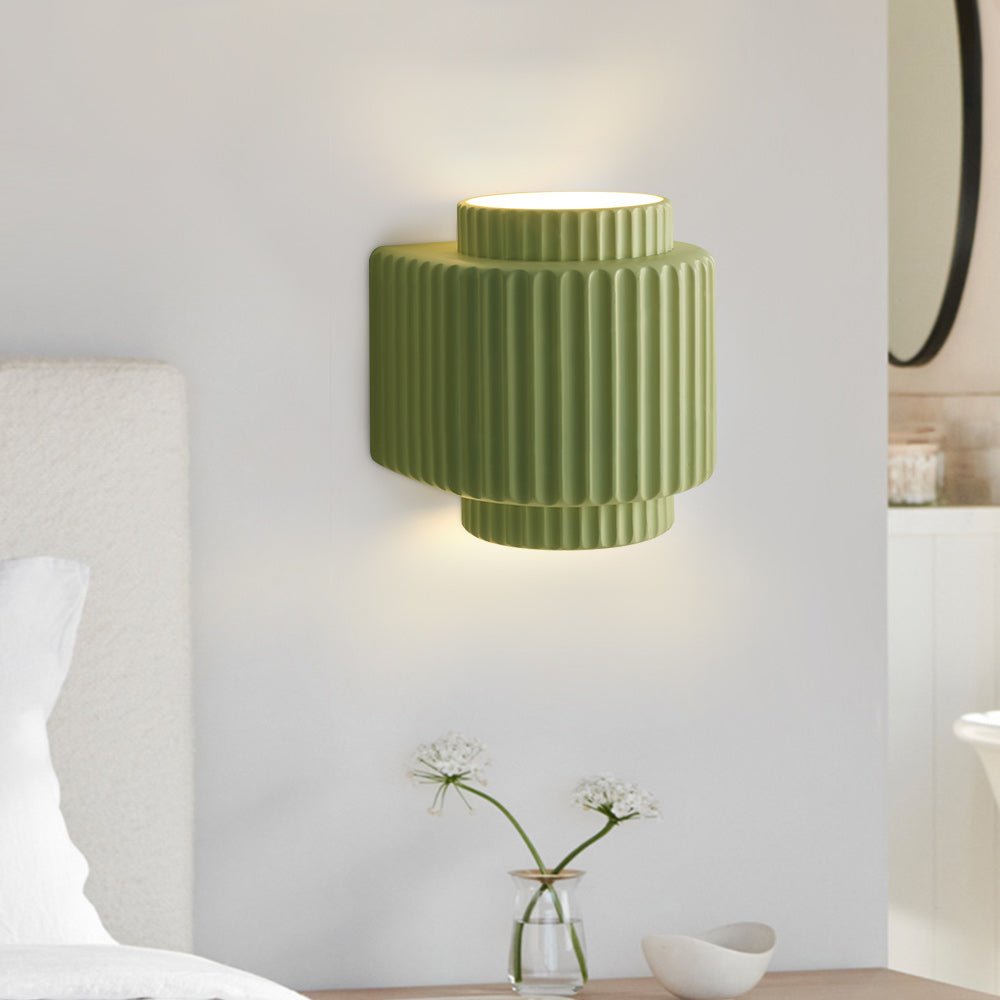 CeramicAura | Elegant Handcrafted Nordic Wall Sconce Lighting Fixture 1