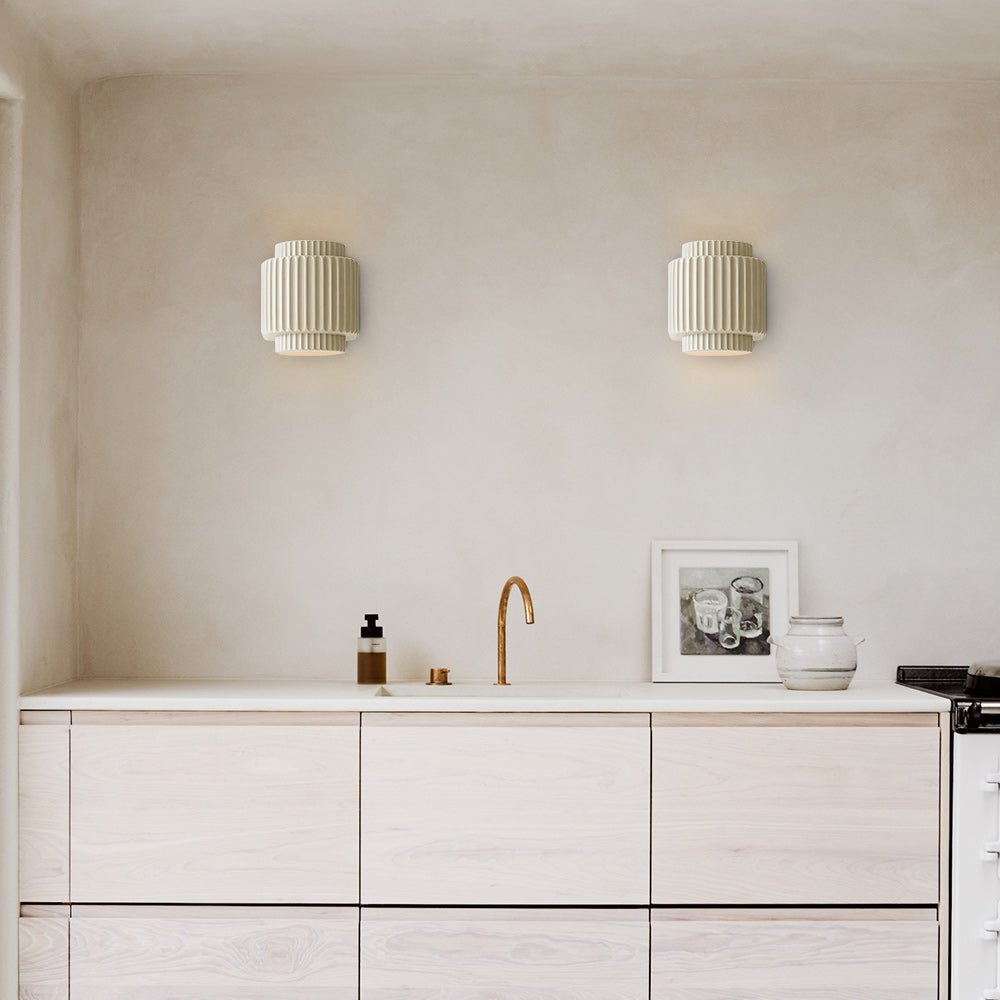 CeramicAura | Elegant Handcrafted Nordic Wall Sconce Lighting Fixture 3