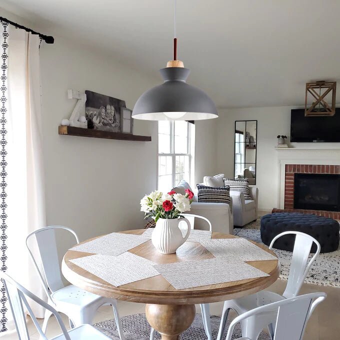 DomeCraft | Stylish Adjustable Metal Kitchen Pendant Lighting Fixture 2