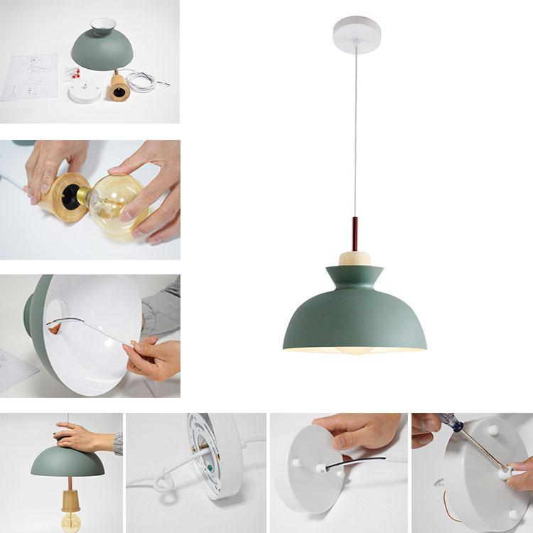 DomeCraft | Stylish Adjustable Metal Kitchen Pendant Lighting Fixture 4