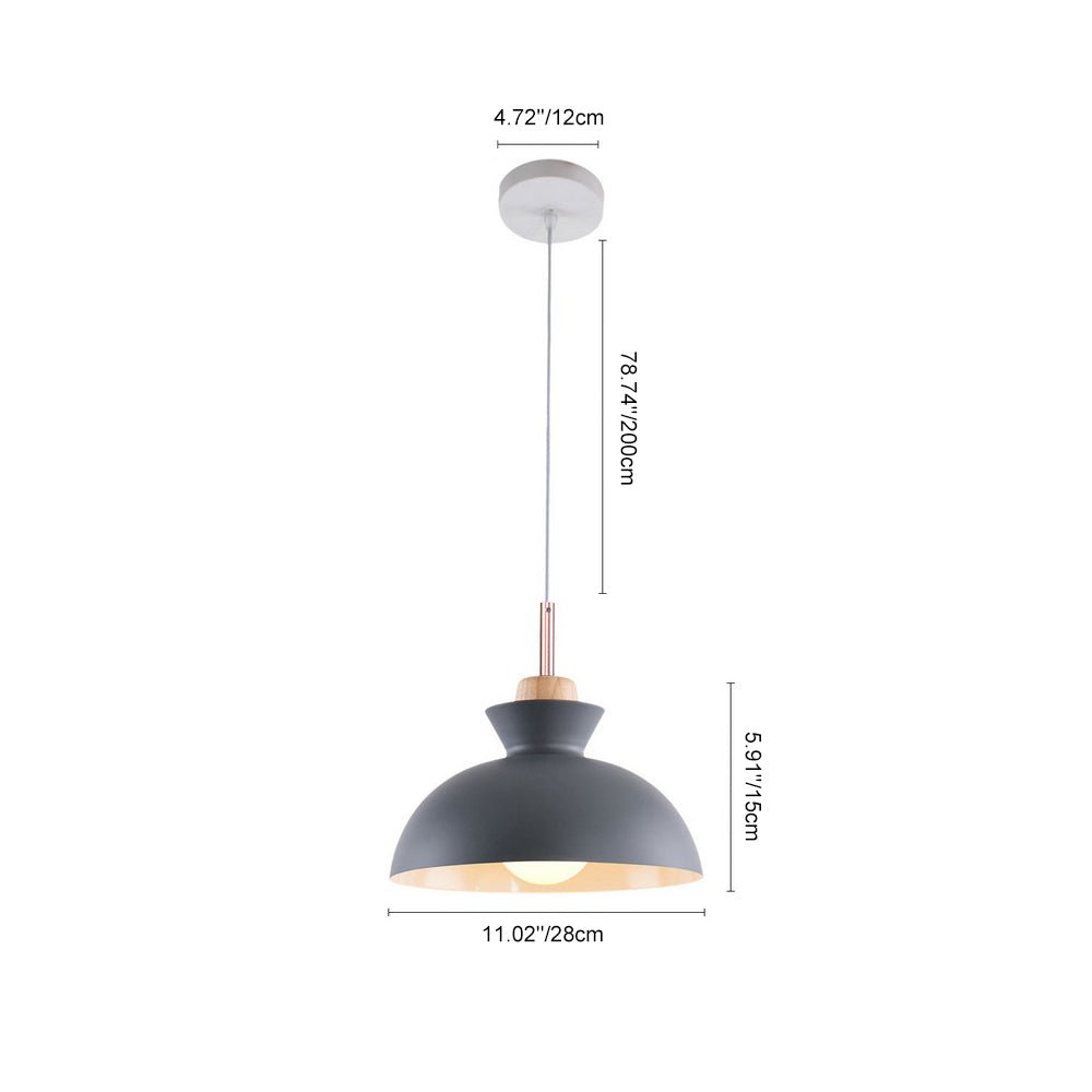 DomeCraft | Stylish Adjustable Metal Kitchen Pendant Lighting Fixture 6