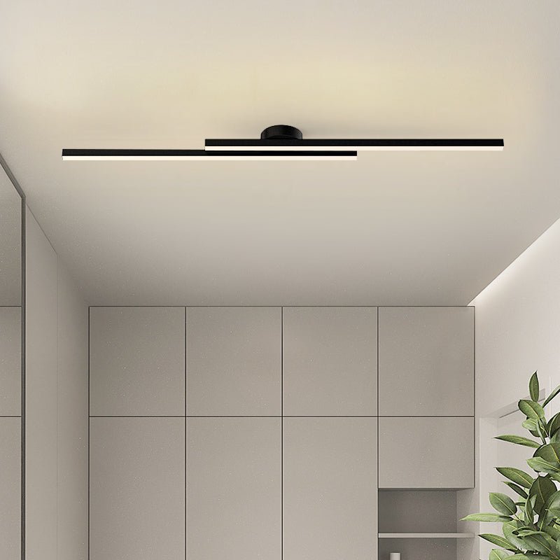 LumosWave | Modern Chic Black LED Bathroom Vanity Light Fixture 1