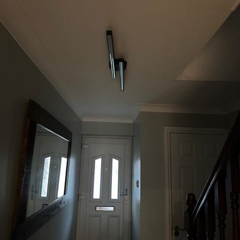 LumosWave | Modern Chic Black LED Bathroom Vanity Light Fixture 3