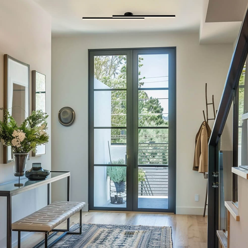 LumosWave | Modern Chic Black LED Bathroom Vanity Light Fixture 6