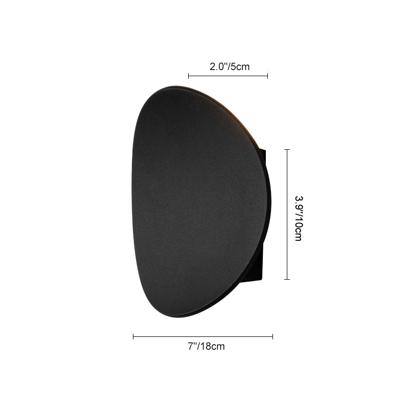 Lunara | Modern Elegant Round LED Wall Sconce Bathroom Light Fixture 2